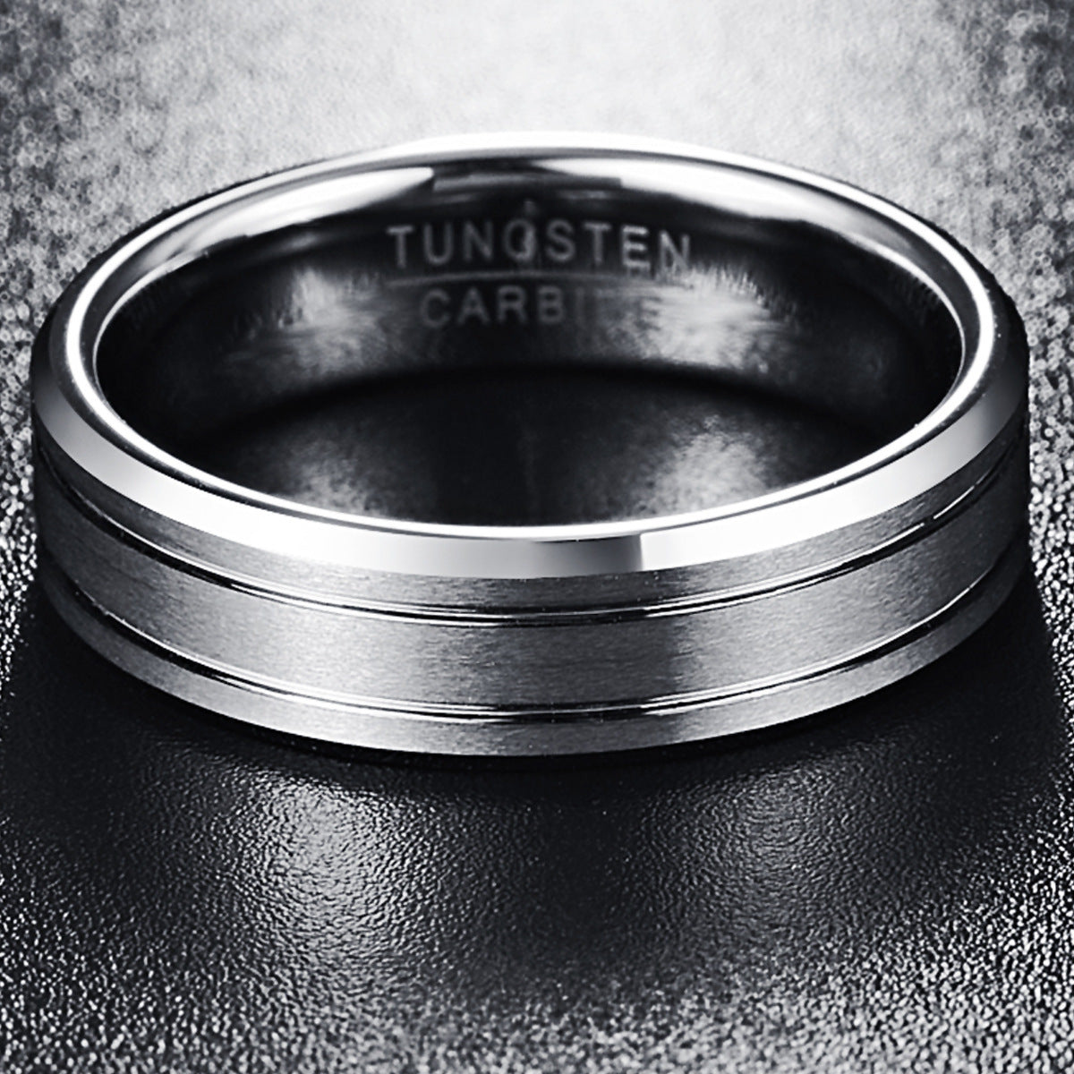 6mm Width Men Women Tungsten Ring