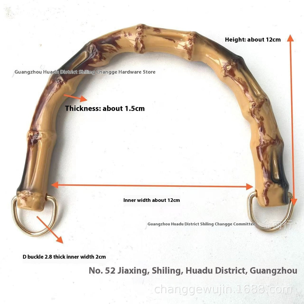 Bamboo Handle Luggage Accessories Plastic Snap Hoy