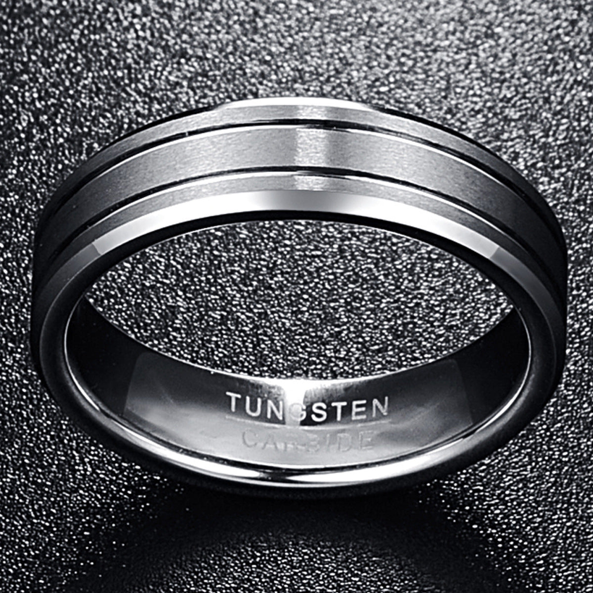 6mm Width Men Women Tungsten Ring